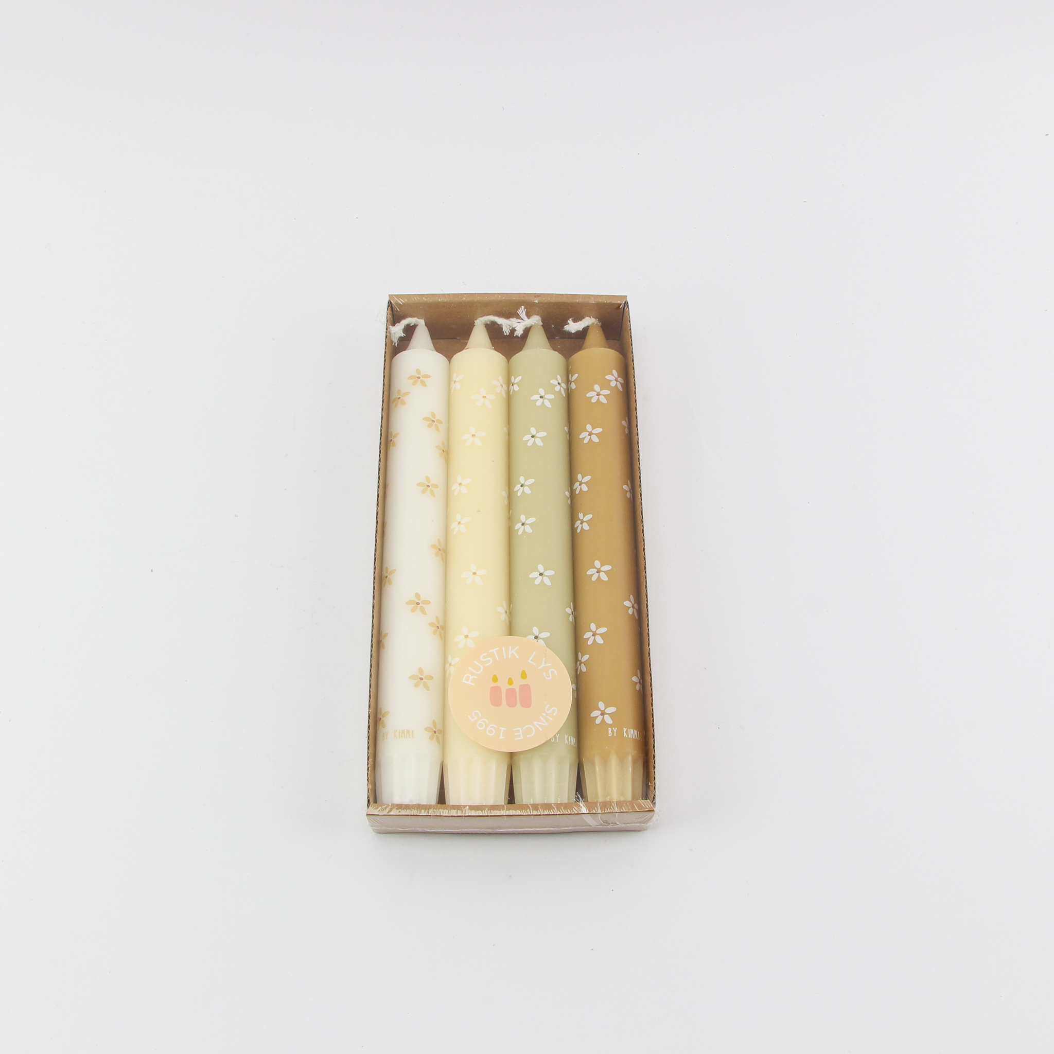 Dinerkaarsen spring groen set van 4 - Loek s nice product foto 0749 - 8010