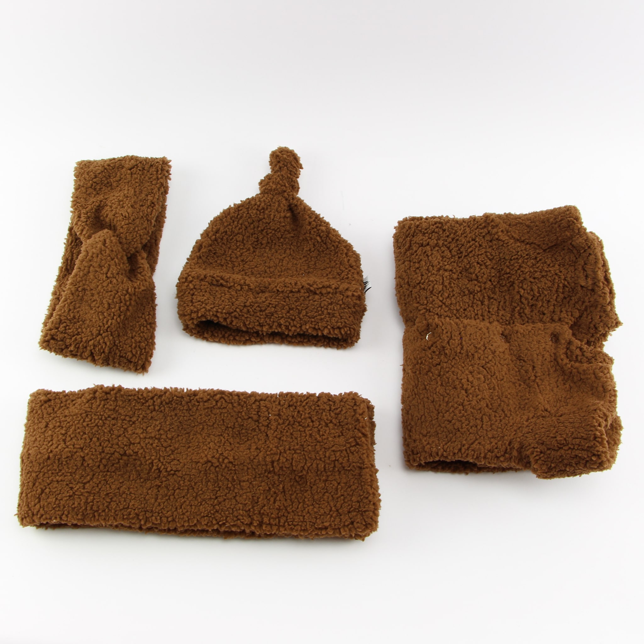 Babysjaal teddy bruin - Loeks nice product foto 1242 min - 6038