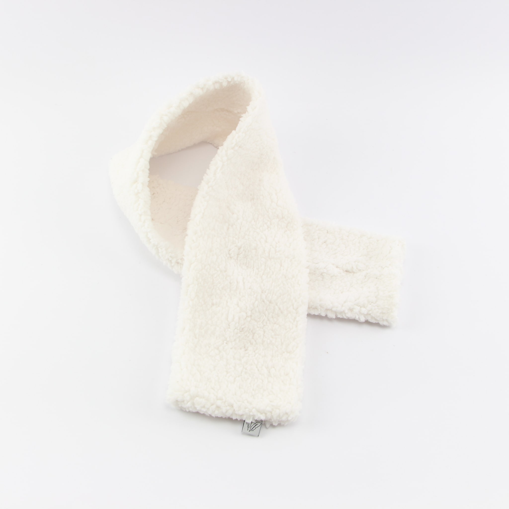 Babysjaal teddy wit - Loeks nice product foto 1248 min 2 - 6036