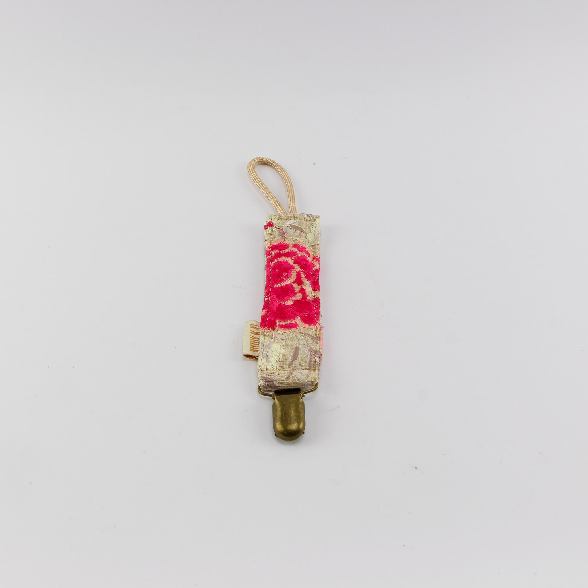 Speenkoord N'Atelier Rose Pink - Loeks nice product foto 1273 min 1 - 6098