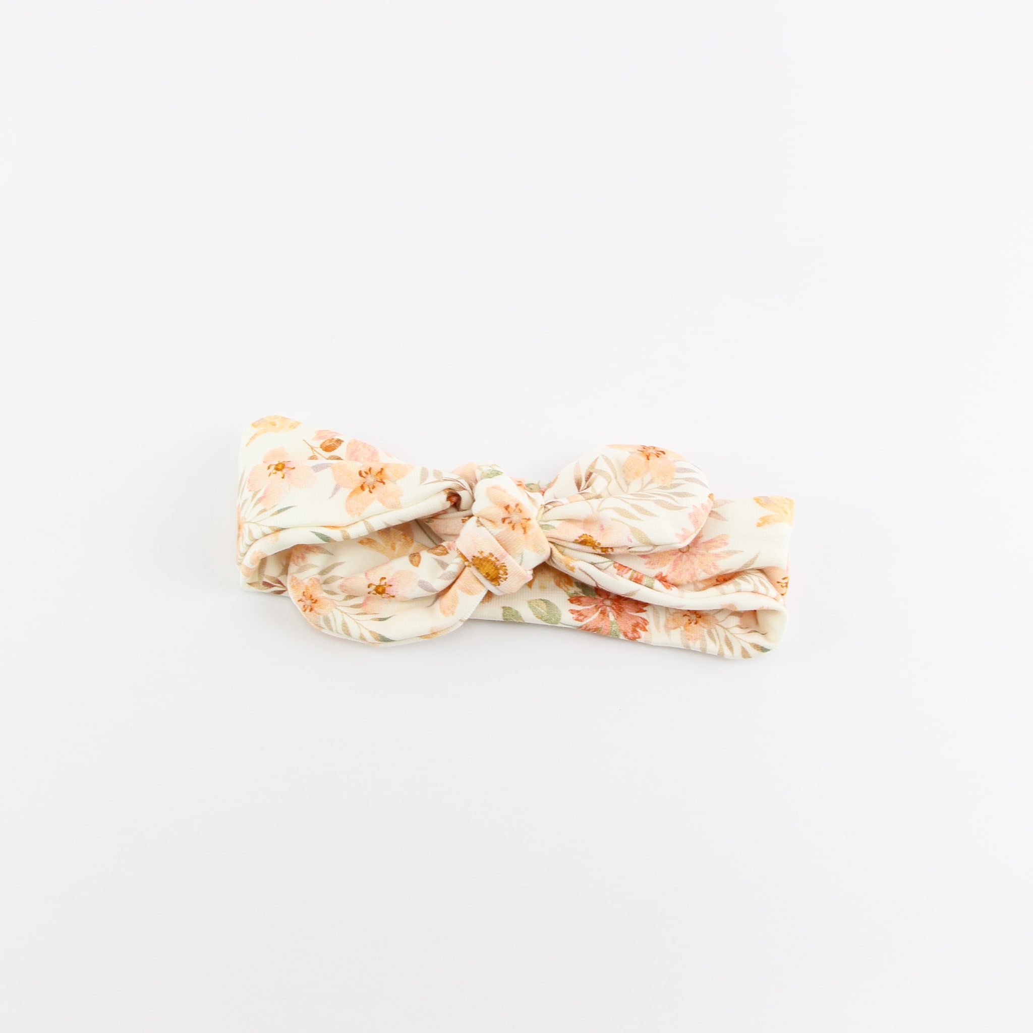 Haarband bloemen oranje/zalmroze - Loeks nice product foto 1545 min 1 - 6122