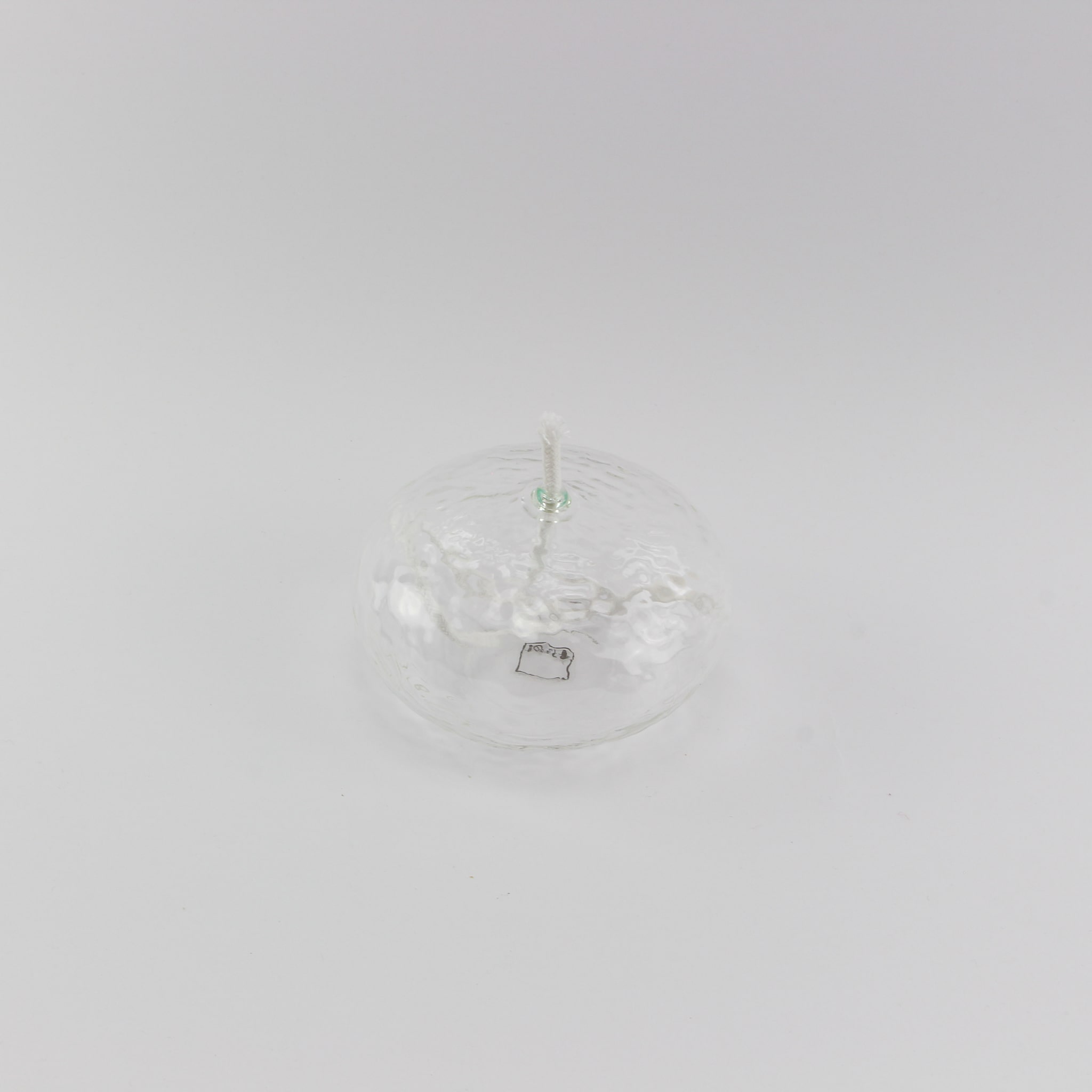 Olielamp rond